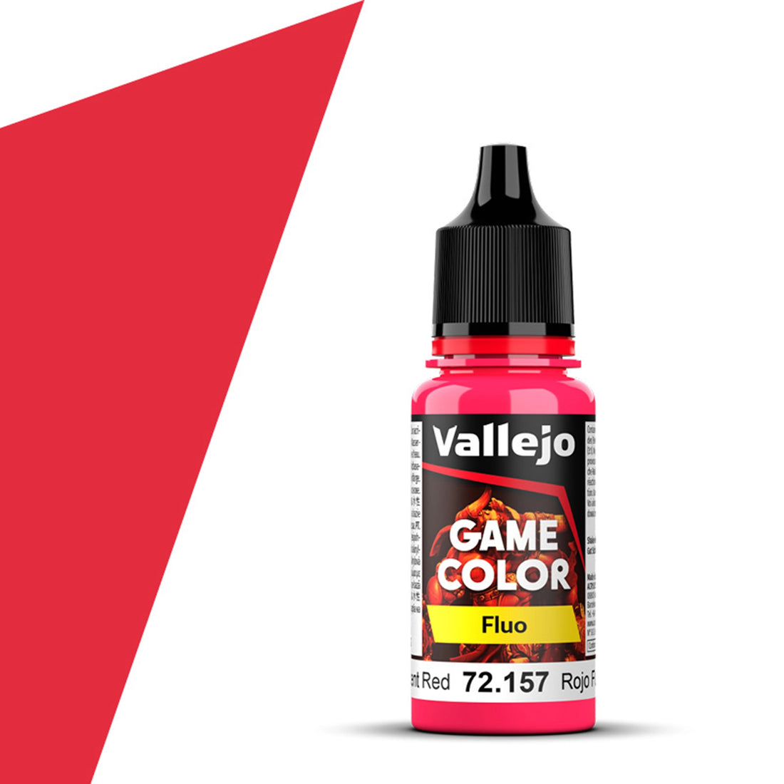 Vallejo Game Color: Fluorescent Red (18ml)
