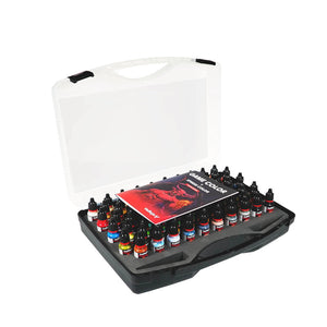 Vallejo Game Color Foundation Case (80 paints + Guide)