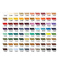 Vallejo Game Color Foundation Case (80 paints + Guide)