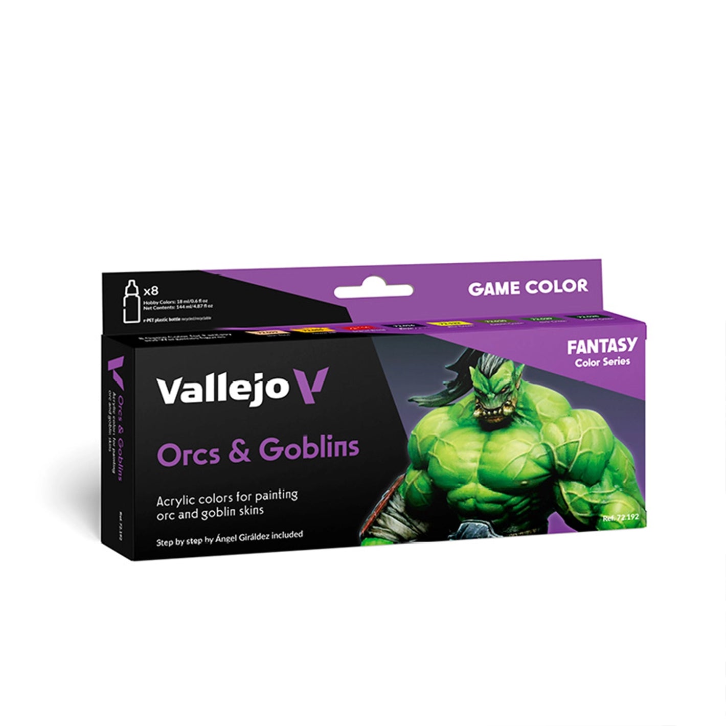 Vallejo Game Color Orcs & Goblins Paint Set by Ángel Giráldez