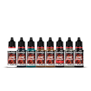 Vallejo Game Color Non Metallic Metal Paint Set by Ángel Giráldez