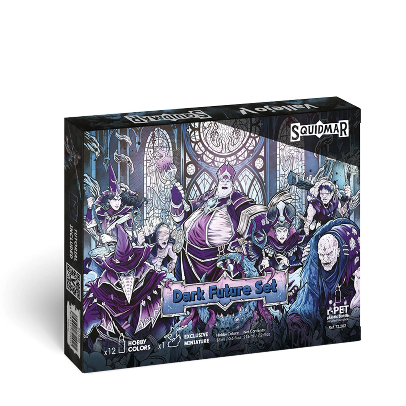 Vallejo Game Color Dark Future Paint Set by Squidmar Miniatures