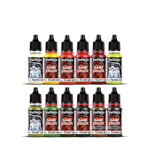 Vallejo Game Color Fantasy Paint Set by Squidmar Miniatures