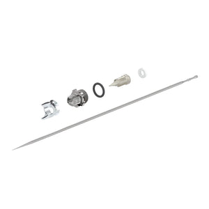 Harder & Steenbeck FineLine Headset 0.25mm titanium Nozzle & Stainless Steel Aircap for Giraldez Infinity MkII