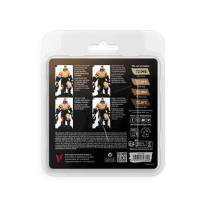 Vallejo Game Color Tanned Skin Paint Set