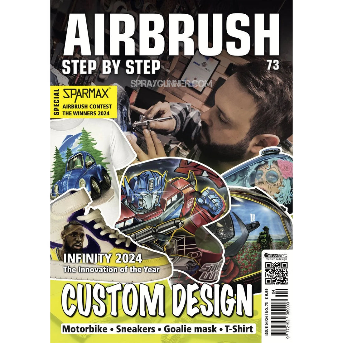 Airbrush Step By Step Magazine Issue 73 - SprayGunner