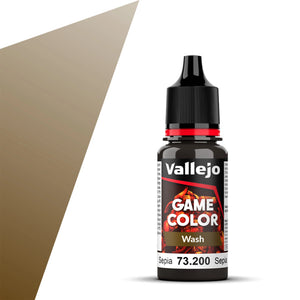 Vallejo Game Color: Sepia Wash (18ml)