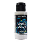 Vallejo 73.640 Mecha Primer White 60ml satin airbrush primer for bright colors, Gunpla, miniatures, and model kits