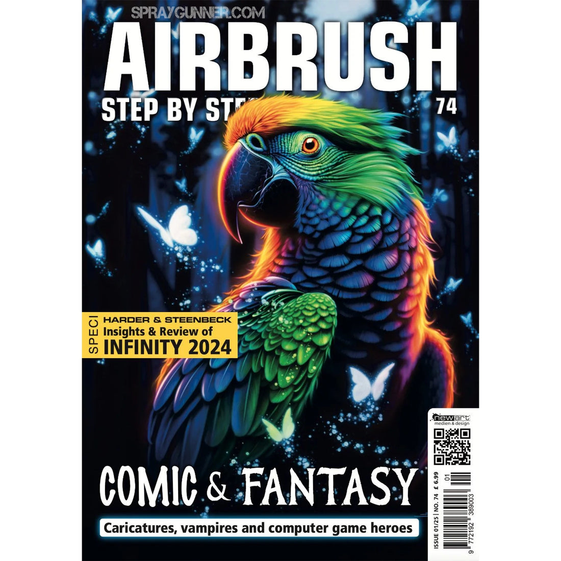 Airbrush Step By Step Magazine Issue 74 - SprayGunner
