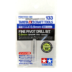 Tamiya Craft Tools: Fine Pivot Drill Bit 0.9 mm Tamiya