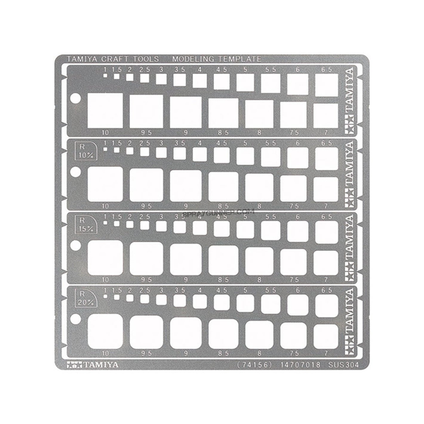 Tamiya Modeling Template (Square)