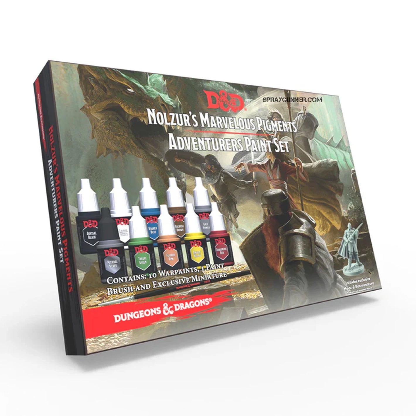 THE ARMY PAINTER: D&D Adventurers Paint Set - SprayGunner