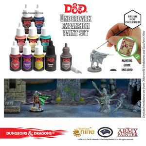 THE ARMY PAINTER: D&D Underdark Paint Set