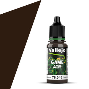 Vallejo Game Air: Charred Brown (18ml)
