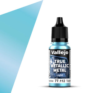 Vallejo True Metallic Metal Light: Hydra Turquoise (18ml)