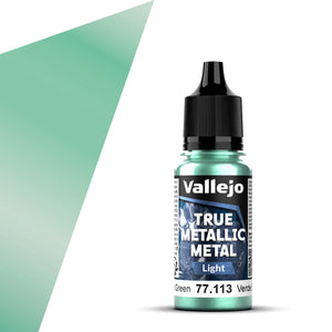 Vallejo True Metallic Metal Light: Beetle Green (18ml)