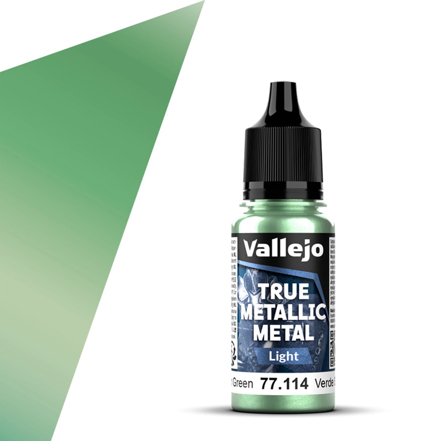 Vallejo True Metallic Metal Light: Dusken Green (18ml)