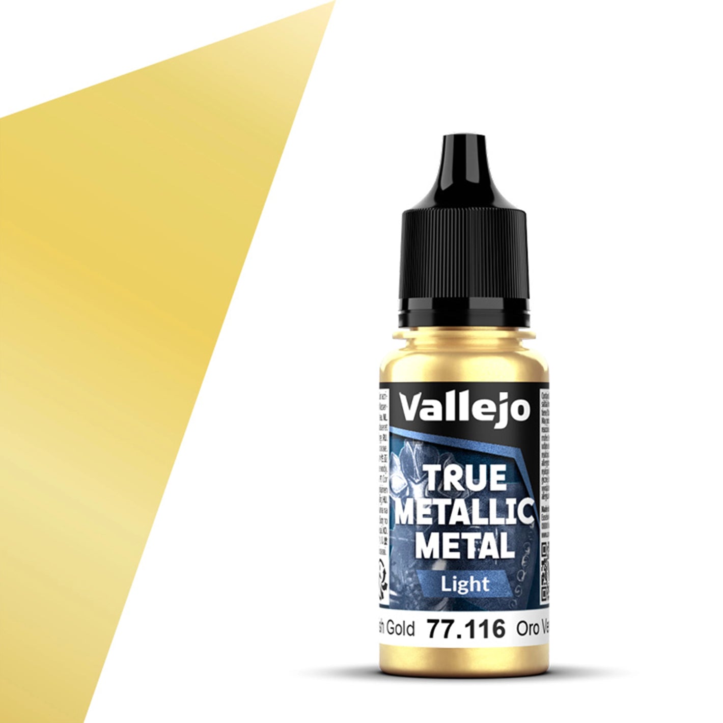 Vallejo True Metallic Metal Light: Greenish Gold (18ml)