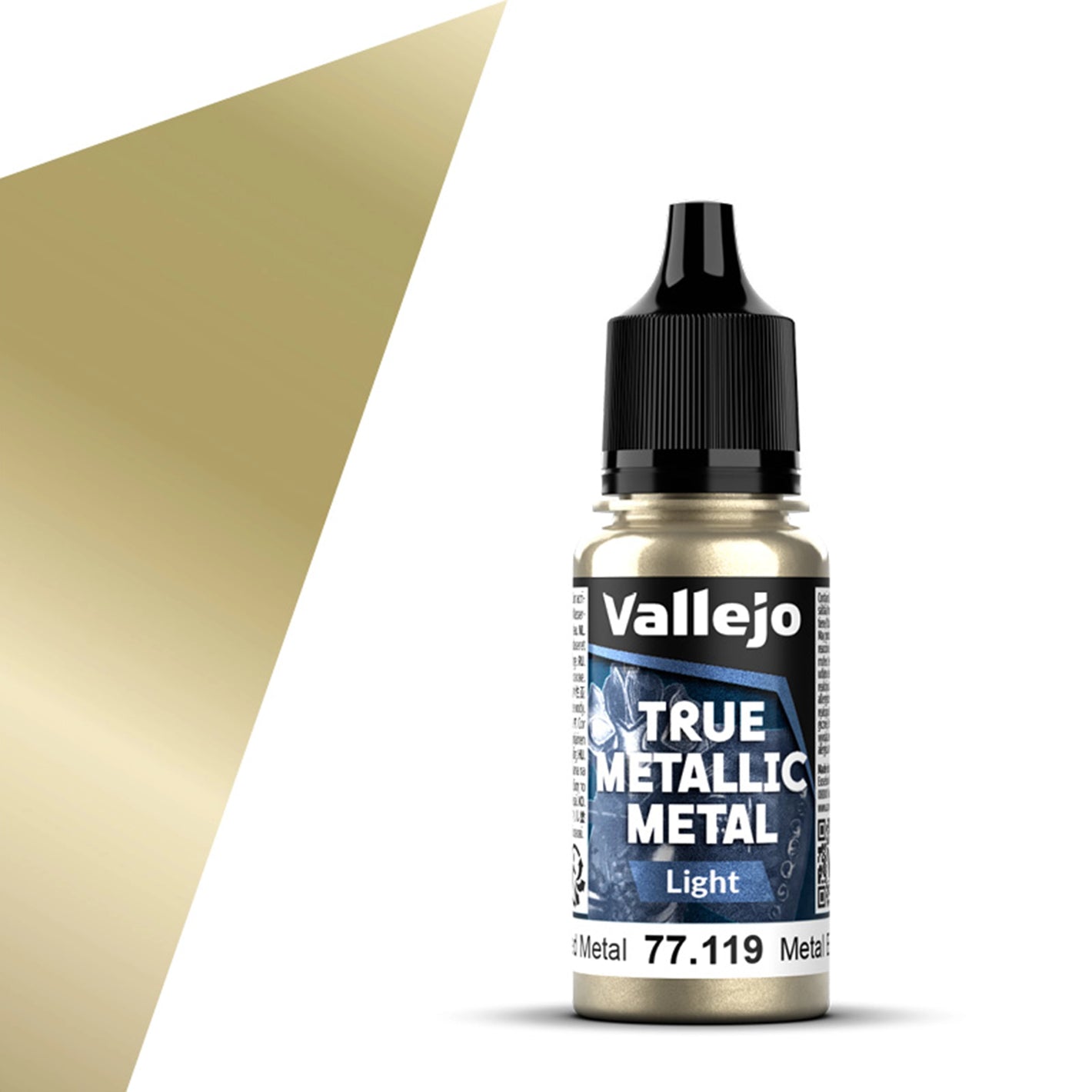 Vallejo True Metallic Metal Light: Aged Metal (18ml)