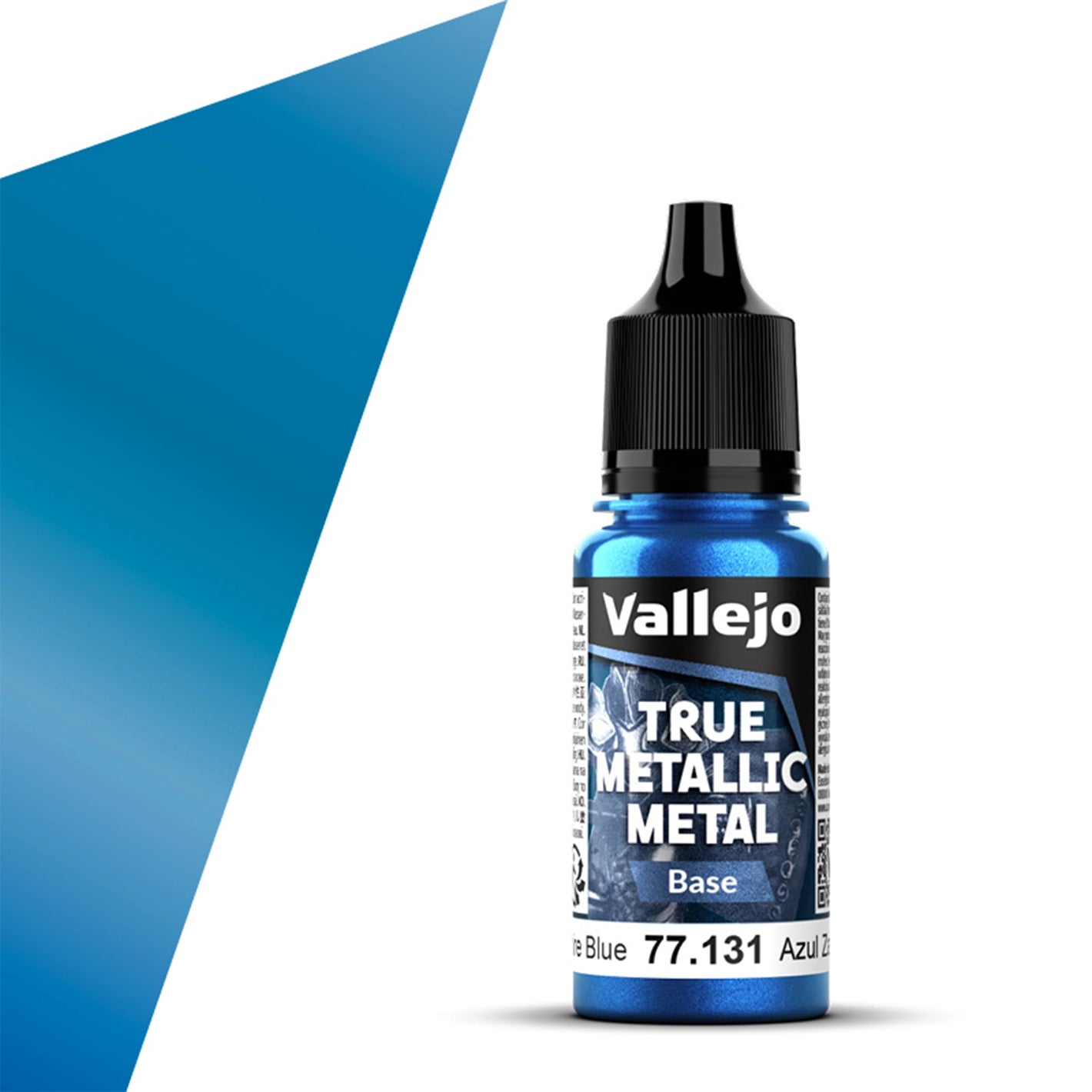 Vallejo True Metallic Metal Base: Sapphire Blue (18ml)