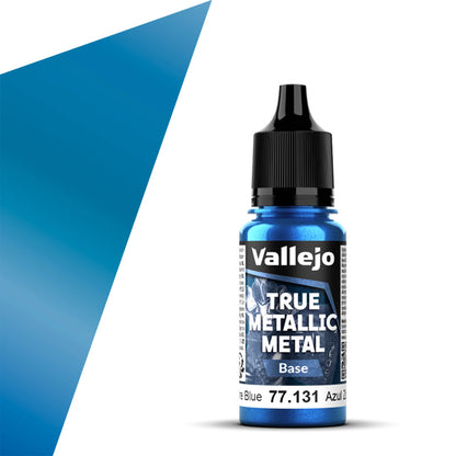 Vallejo True Metallic Metal Base: Sapphire Blue (18ml)