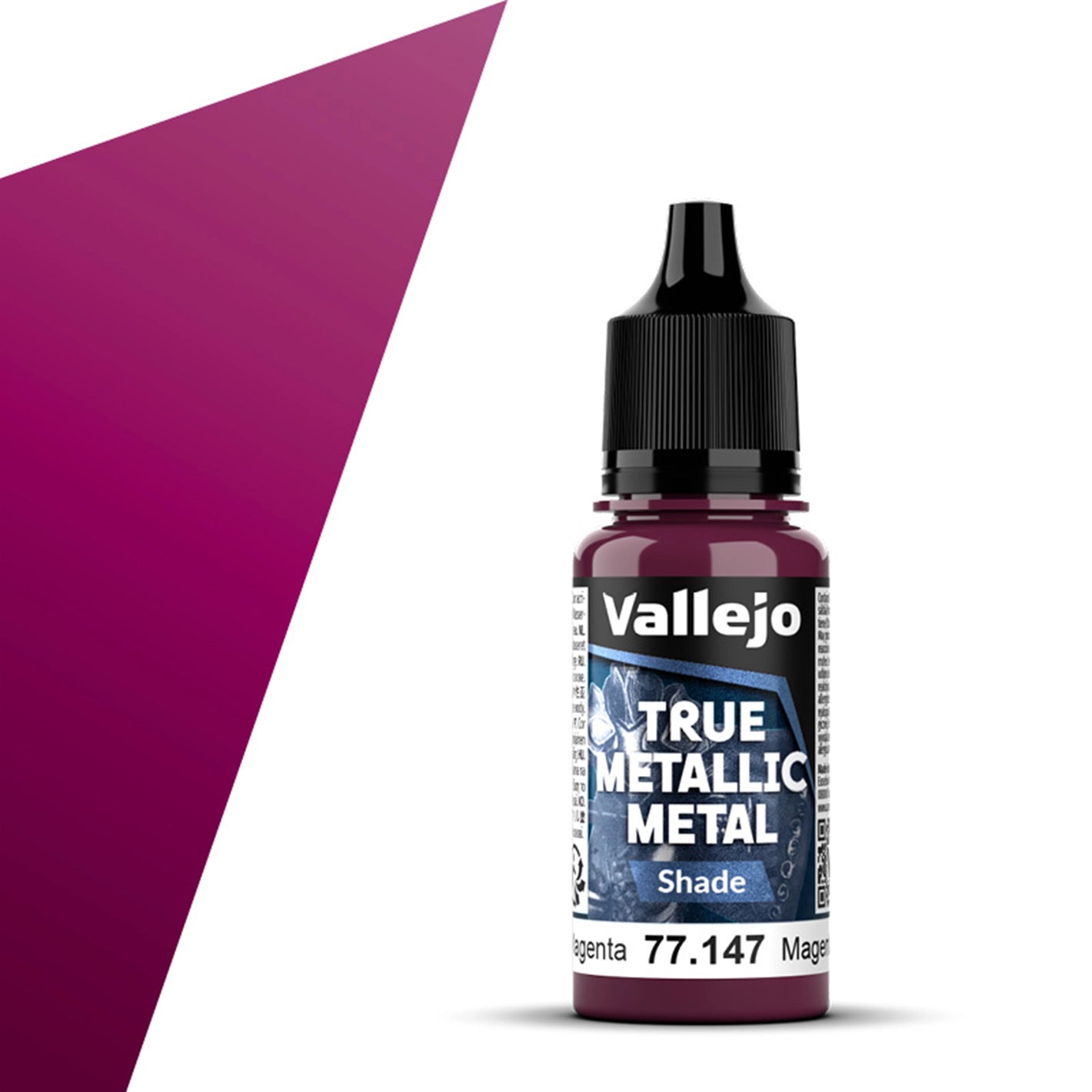 Vallejo True Metallic Metal Shade: Crimson Magenta (18ml)