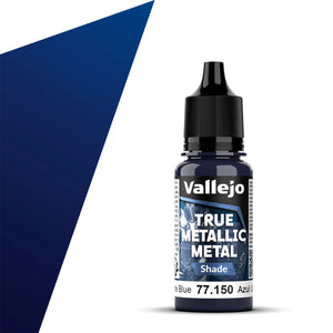 Vallejo True Metallic Metal Shade: Ultramarine Blue (18ml)