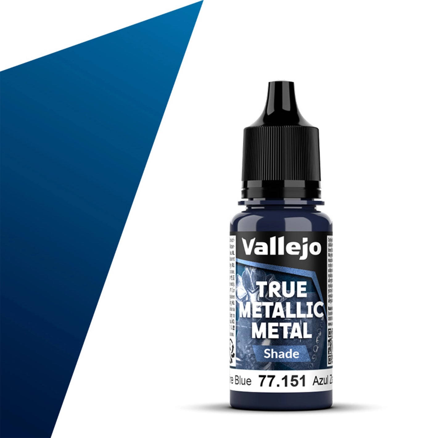 Vallejo True Metallic Metal Shade: Sapphire Blue (18ml)