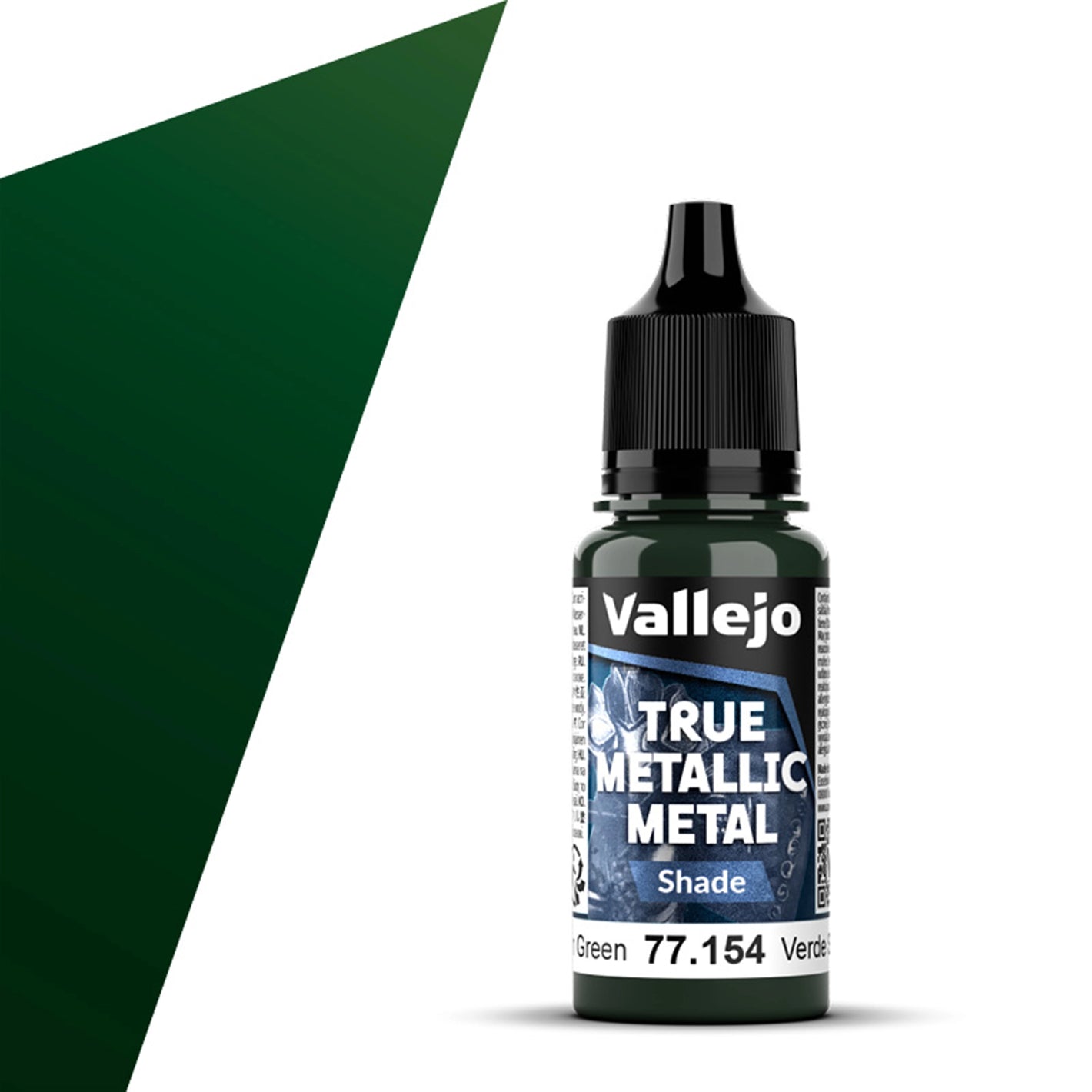Vallejo True Metallic Metal Shade: Dusken Green (18ml)