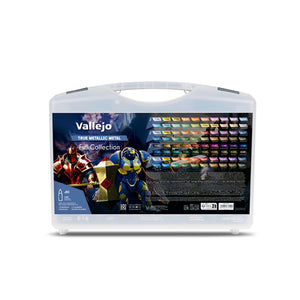 Vallejo True Metallic Metal – Full Collection Paint Set