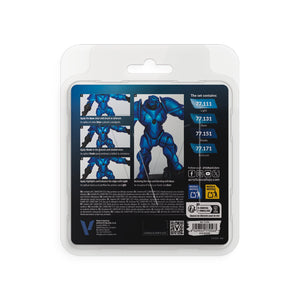 Vallejo True Metallic Metal: Sapphire Blue Paint Set (4x18ml)