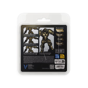 Vallejo True Metallic Metal: Aged Metal Paint Set (4x18ml)