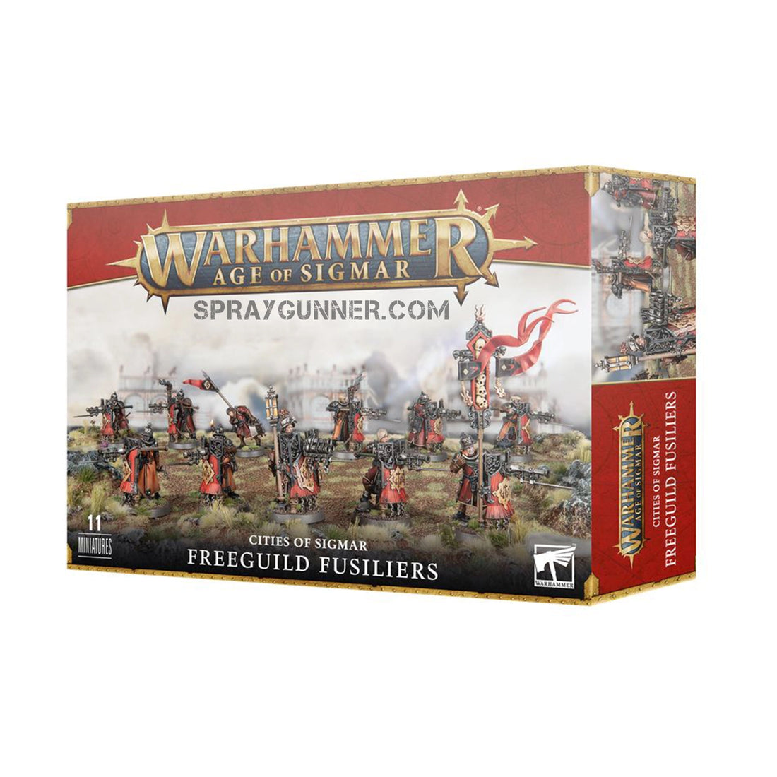 Warhammer Cities of Sigmar: Freeguild Fusilliers - SprayGunner