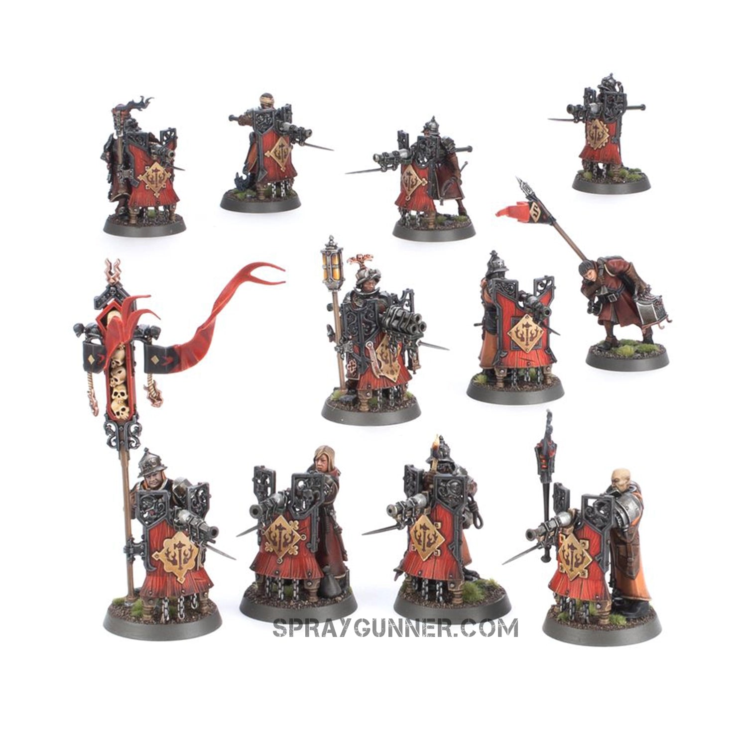 シティ・オヴ・シグマー:フリーギルド フュージリア86-19 Warhammer Cities of Sigmar: Freeguild Fusilliers (86-19)