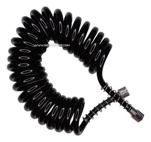 1/8"-1/8" schwarzer Polyurethan-Spiralluftschlauch (3 m) von NO-NAME Brand