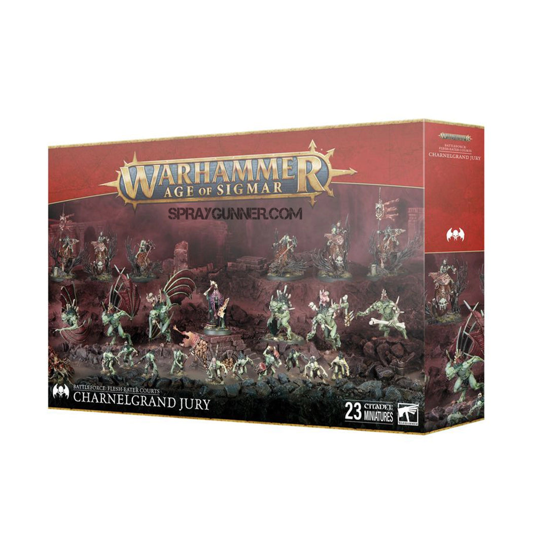 Warhammer Age of Sigmar Flesh-eater Courts Battleforce: Charnelgrand Jury - SprayGunner