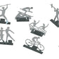 99 Sports Olympic Icons Metal Model - SprayGunner