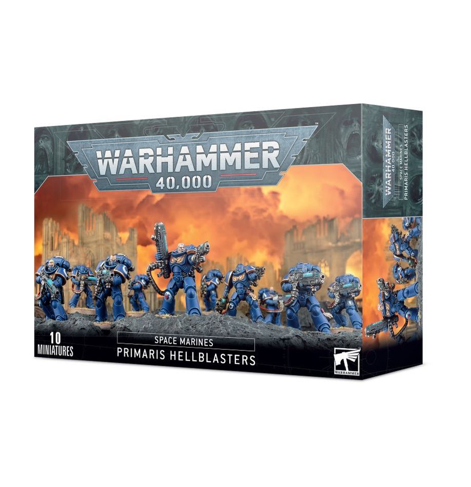 Warhammer 40k Space Marines: PRIMARIS HELLBLASTERS - SprayGunner