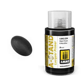 A-STAND Lacquer Black Primer & Microfiller - SprayGunner