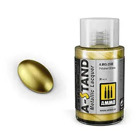 A-STAND Metallic Lacquer Polished Brass - SprayGunner