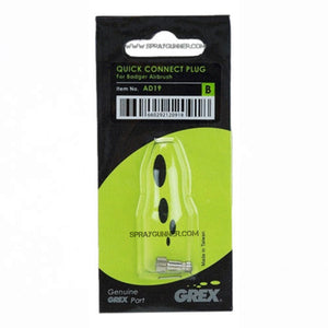 Grex Airbrush Quick Connect Plug for Badger