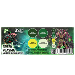 AK Interactive AK1064 Green Plasma & Glowing Effects