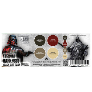 AK Interactive AK1070 Eternal Darkness Paint Set