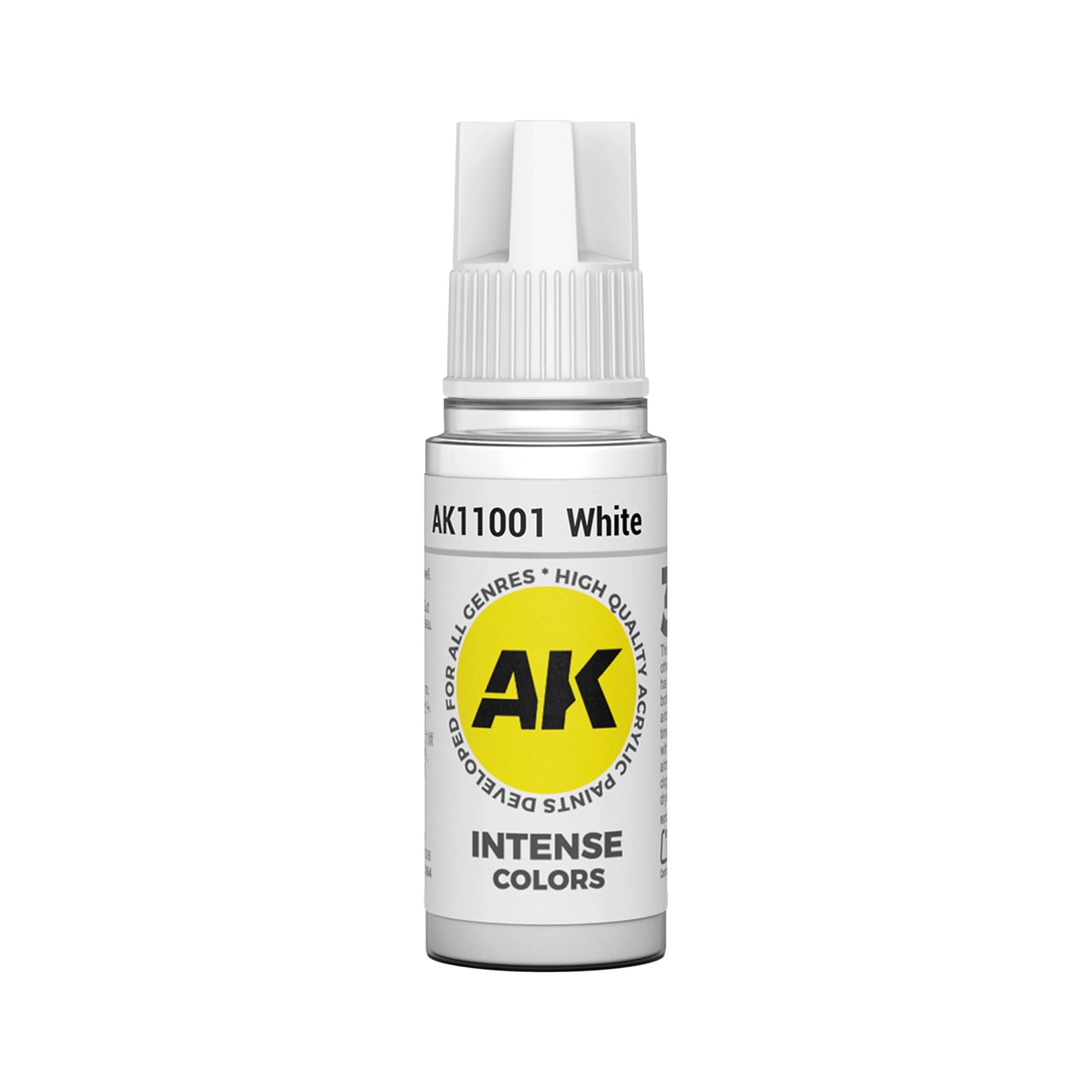 AK Interactive Intense Colors - White (17ml)