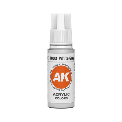 AK Interactive Standard Colors - White Grey (17ml)