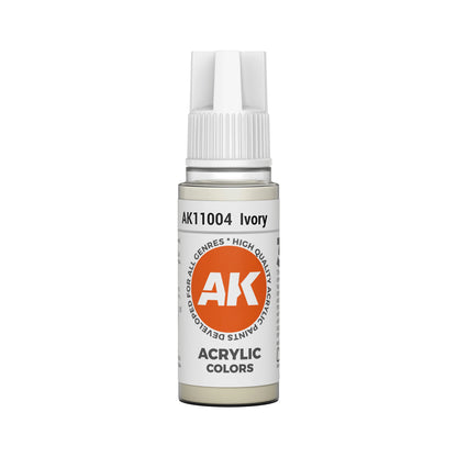 AK Interactive Standard Colors - Ivory (17ml)