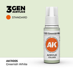 AK Interactive Standard Colors - Greenish White (17ml)
