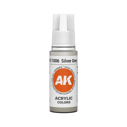 AK Interactive Standard Colors - Silver Grey (17ml)