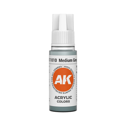 AK Interactive Standard Colors - Medium Grey (17ml)