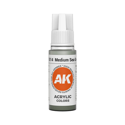 AK Interactive Standard Colors - Medium Sea Grey (17ml)